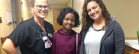 ‘Miracle Kid’ from Tanzania returns to visit Madonna care team