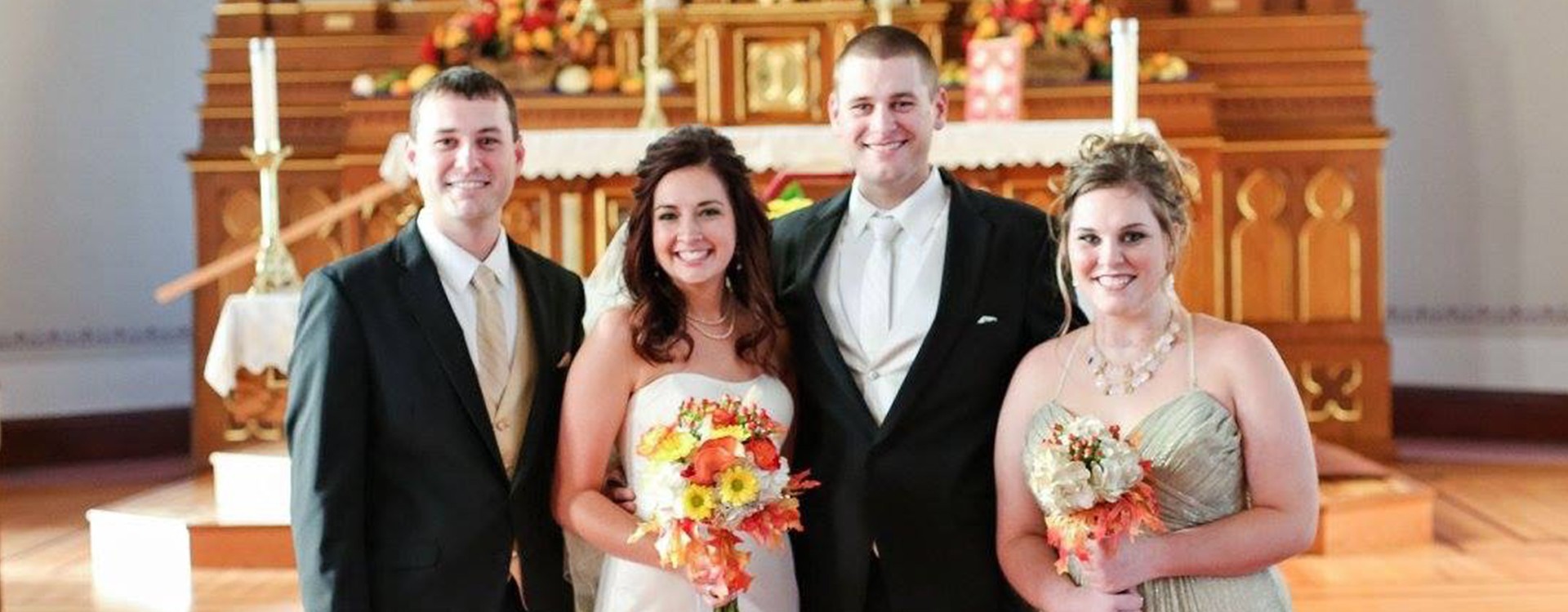 Iowa bridesmaid fulfills vow after brain and spinal trauma