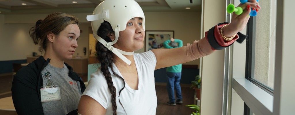 Physical therapy student becomes brain injury patient, plans full-circle moment